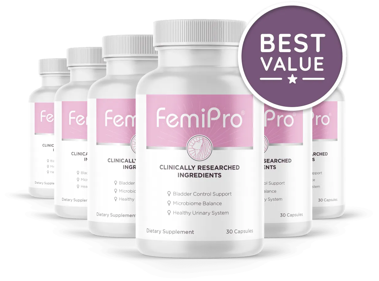 FemiPro 6 bottles supply best value package option