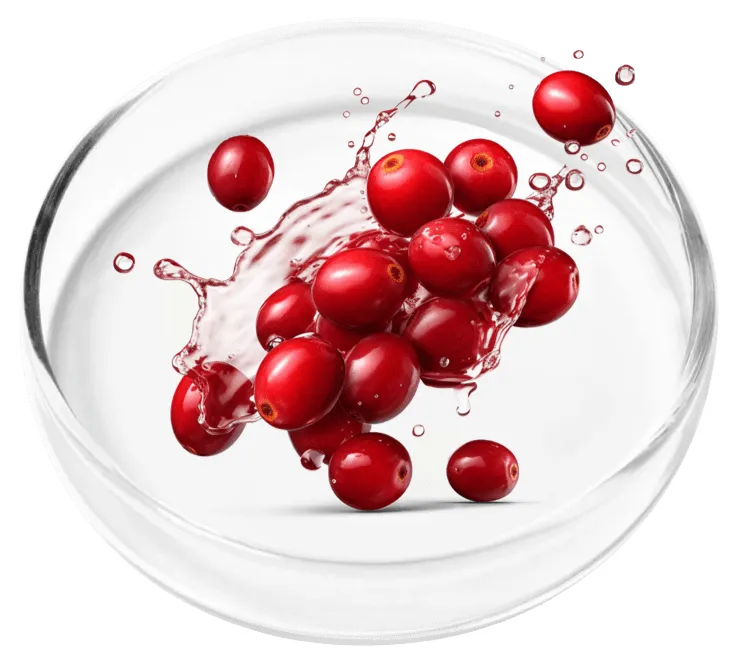 Cranberry extract for urinary tract health in FemiPro