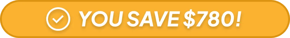 Save $780 huge value discount badge for FemiPro 6 bottles pack